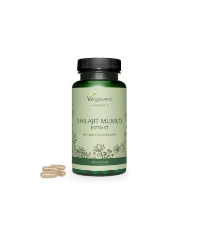 Shilajit Mumijo/ Extract Шилажит (Мумио), 90 капсули, 100% Vegan