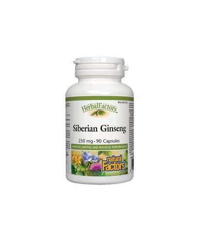 Siberian Ginseng/ Женшен сибирски 250 mg х 90 капсули Natural Factors
