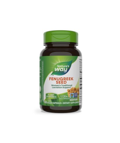 Fenugreek Seed/ Сминдух (семена) 610 mg х 100 капсули Nature’s Way