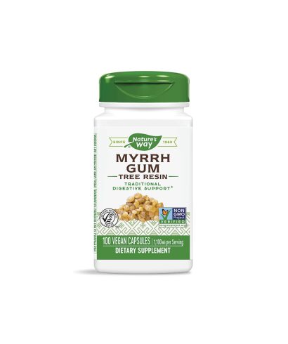 Myrrh Gum Tree Resin/ Смирна (смола) 550 mg х 100 капсули Nature’s Way