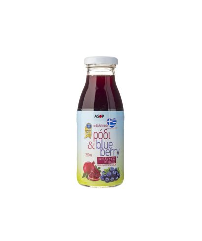 Сок от нар и синя боровинка - Имунитет и антиоксидантна защита, 250 ml