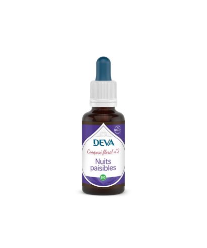 Спокойни нощи, капки по метода на Бах № 2, 30 ml