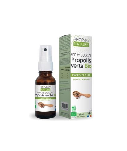 Спрей за гърло с екстракт от зелен прополис БИО, 15 ml