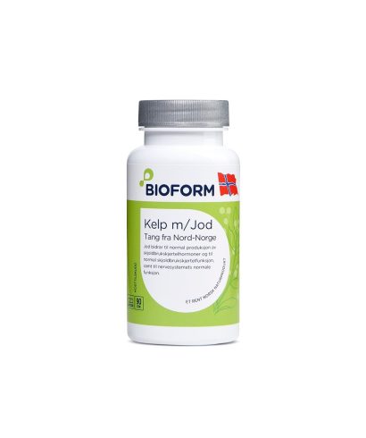 Щитовидна жлеза - Келп (кафяви водорасли), 600 mg х 90 капсули
