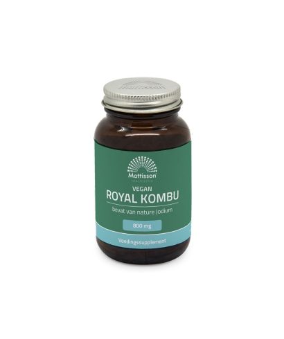 Щитовидна жлеза - Роял Комбу (Кафяви водорасли Ламинария), 60 капсули Mattisson Healthstyle