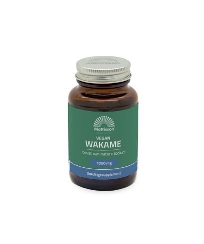 Щитовидна жлеза - Уакаме (водорасли),1000 mgх60 капсули Mattisson Healthstyle