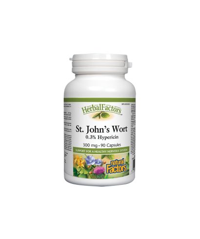 St. John`s Wort/ Жълт кантарион 300 mg х 90 капсули Natural Factors
