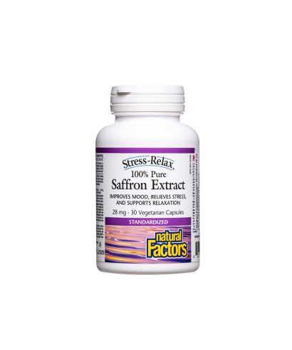 Стрес и депресия -  Шафран (стандартизиран екстракт), 28 mg х 30 V капсули Natural Factors