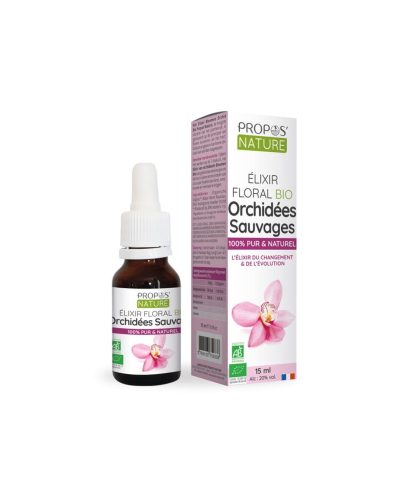 Стрес и добро настоение - Флорален еликсир от Орхидея БИО, капки, 15 ml Propos’Nature