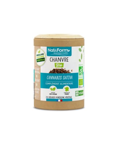 Стрес и добро настроение - Конопено семе БИО, 295 mg х 200 капсули