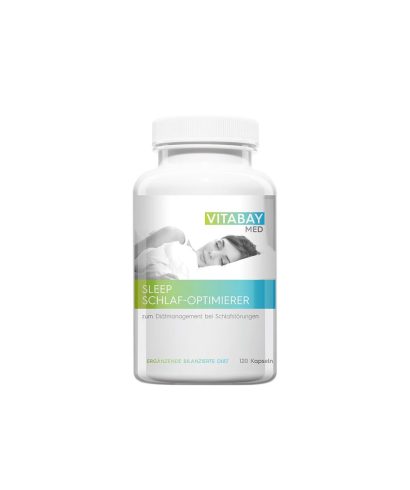 Стрес и добро настроение - Маточина Sleep Schlaf Optimizer MED®, 300 mg х 120 V капсули