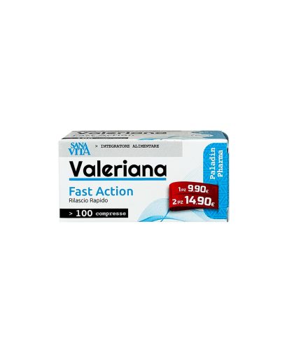 Стрес и добро настроение - Валериана (корен) SanaVita, 135 mg х 100 таблетки