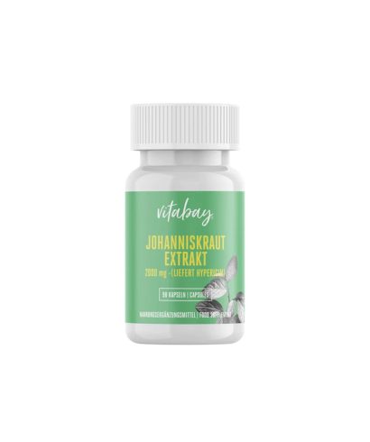 Стрес и добро настроение - Жълт кантарион, 2000 mg x 90 V капсули