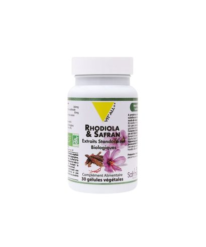 Стрес и добро настроение - Златен корен (300 mg)+ Шафран (30 mg), 30 капсули