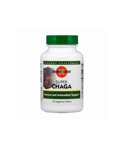 Super Chaga / Супер чага, 120 таблетки Natural Factors