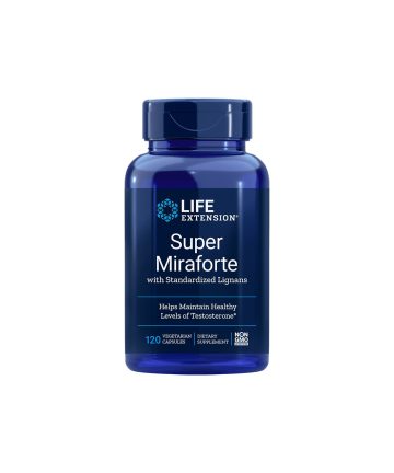 Super Miraforte with Standardized Lignans / Формула за мъже, 120 капсули