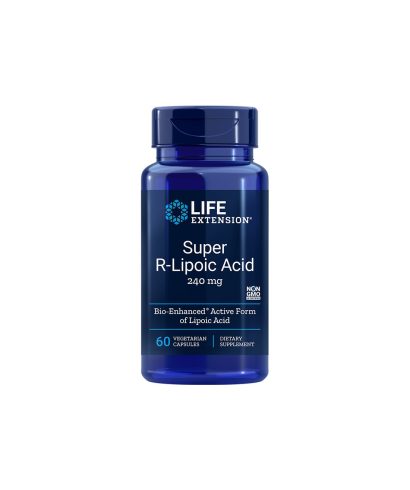 Super R-Lipoic Acid / Алфа-липоева киселина (R-форма) 240 mg х 60 капсули