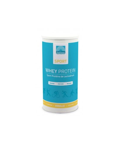 Суроватъчен протеин - Sport Whey Protein, 450 g прах с вкус на ванилия