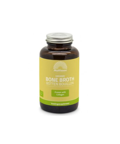 Телешки костен бульон Био, 170 капсули Mattisson Healthstyle