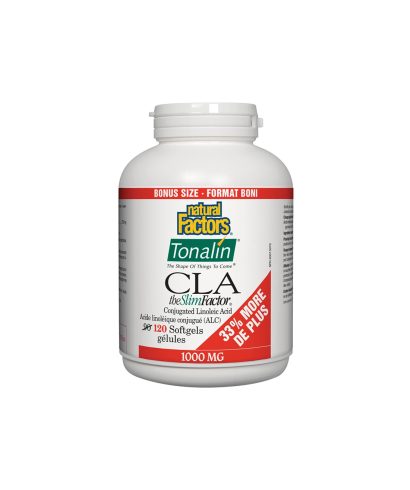 Tonalin® CLA the Slim Factor® / Тоналин® КЛА 1000 mg, 120 софтгел капсули Natural Factors