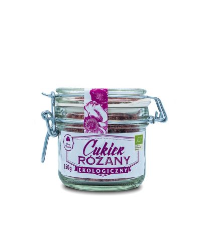 Тръстикова захар с розови листенца Био, 150 g Dary Natury