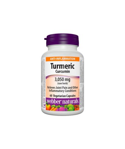 Turmeric Curcumin/ Куркума (куркумин) 600 mg x 60 капсули Webber Naturals