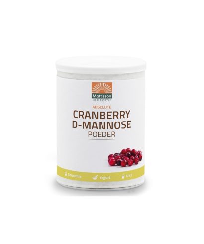 Уринарен тракт - Червена Боровинка + D-Маноза, 100 g прах Mattisson Healthstyle