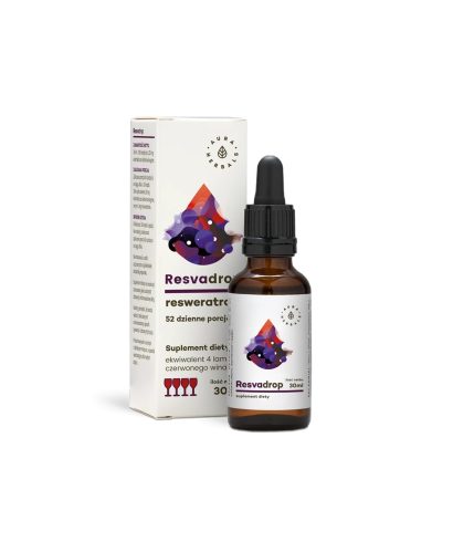 В подкрепа на кръвоносните съдове и сърцето - Ресвератрол, 30 ml капки Aura Herbals