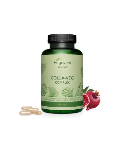 Веган Колаген Комплекс - Colla-Veg Complex Vegan Collagen Complex, 120 капсули Vegavero