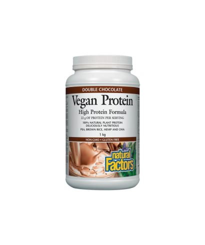 Vegan Protein High Protein Formula / Веган протеин с вкус на шоколад Natural Factors