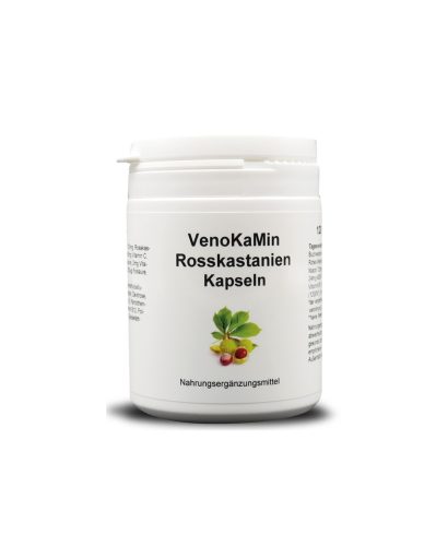 VenoKaMin Rosskastanien - Див кестен - Формула срещу разширени вени, 120 капсули Karl Minck