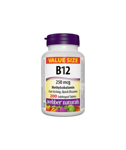 Vitamin B12 Methylcobalamin - Витамин В12 метилкобаламин 250 µg, 200 сублингвални таблетки