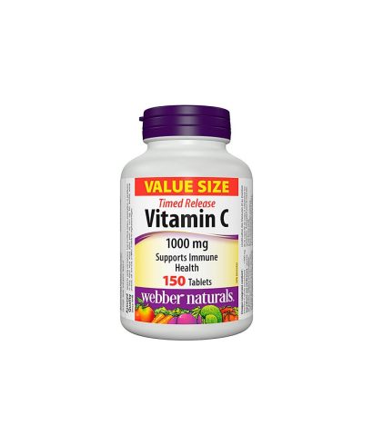 Vitamin C Timed Release 1000 mg - Витамин С 1000 mg (с удължено освобождаване), 150 таблетки