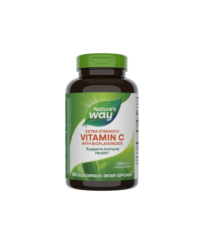 Vitamin C with Bioflavonoids/ Витамин С 1000 mg & Биофлавоноиди х 100 капсули Nature’s Way