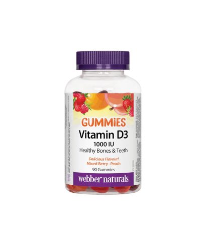 Vitamin D3 Gummies / Витамин D3, 1000 IU, 90 желирани таблетки
