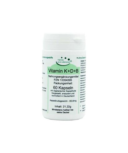 Vitamin K + D + B - Витамин K + D + B, 60 капсули El Compra