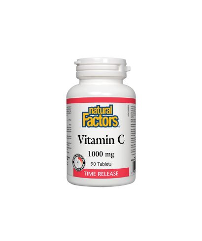Vitamin C/ Витамин С 1000 mg и Биофлавони х 90 таблетки с удължено освобождаване Natural Factors