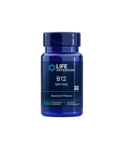 Vitamin B12/ Витамин В12 500 mcg x 100 таблетки за смучене