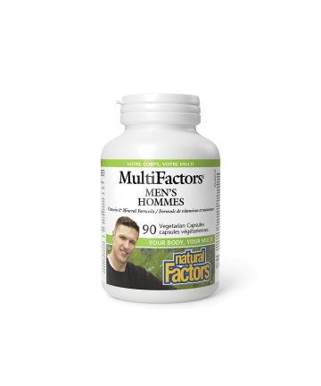 Витамини и Минерали за Мъже MultiFactors, 90 V капсули Natural Factors