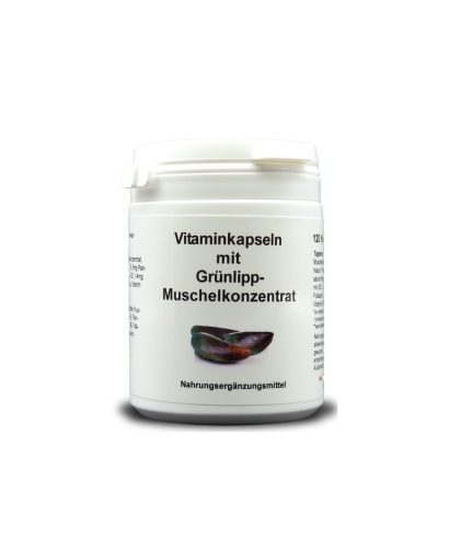 Vitaminkapseln mit Grünlipp-Muschelkonzentrat - Зеленоуста мида и витамини, 120 капсули Karl Minck