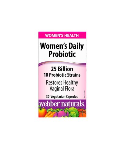 Women’s Daily Probiotic - Пробиотик за Жени 25 млрд. активни пробиотици, 10 щама, 30 капсули