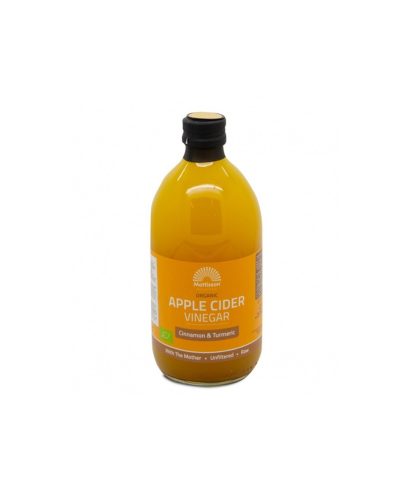 Ябълков оцет с канела и куркума Органик, 500 ml Mattisson Healthstyle