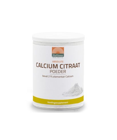 За здрави кости - Калций (цитрат), 125 g прах