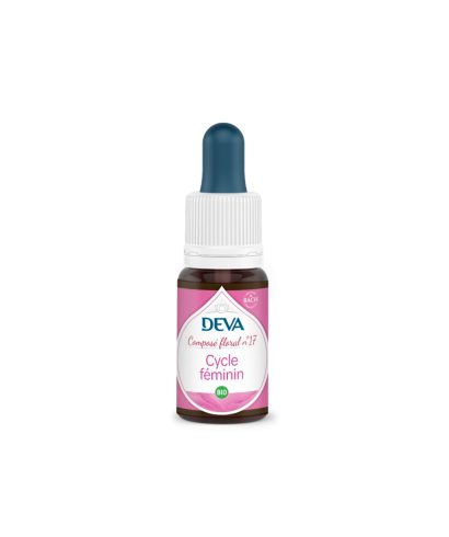 Женски цикъл, флорални есенции, капки по метода на Бах, 15 ml