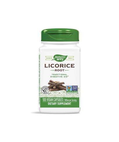 Licorice Root / Женско биле (корен) 450 mg х 100 капсули Nature’s Way