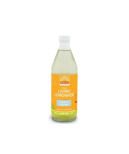 Жива лимонада с джинджифил и куркума БИО, 500 ml