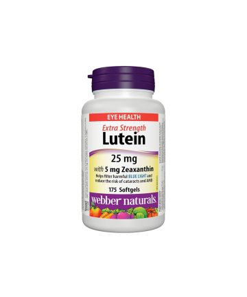 Зрение - Лутеин 25 mg + Зеаксантн 5 mg, 175 софтгел капсули