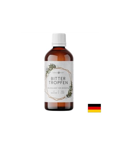 Билкова горчивка - Капки по метода на Хилдегард фон Бинген, 100 ml