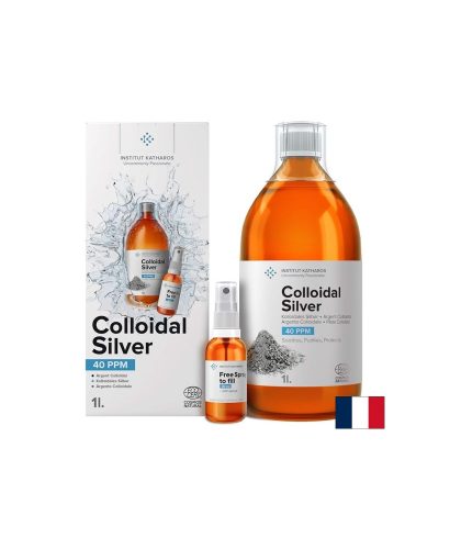 Колоидно сребро 40 PPM, 1000 ml