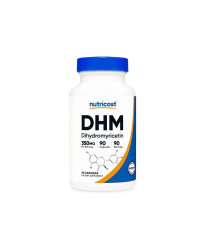 За черния дроб при повишен прием на алкохол - Дихидромирицетин DHM, 350 mg х 90 капсули